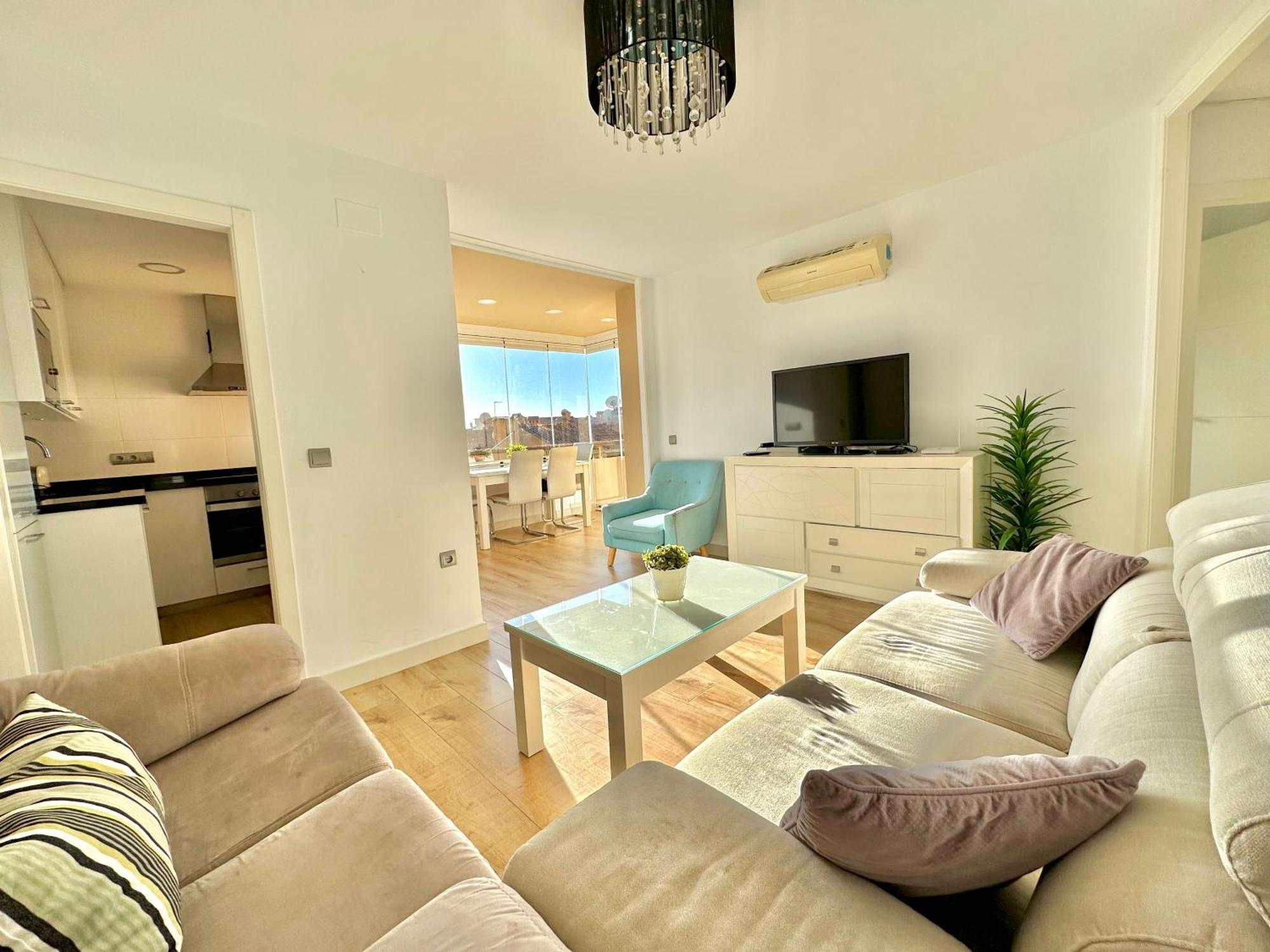 Gorgeous Apartment At The Sea In La Carihuela! توريمولينوس المظهر الخارجي الصورة